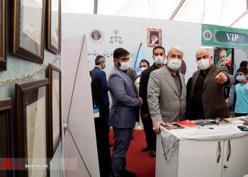 غرفه معاضدت قضایی در نمایشگاه دستاوردهای دفاع مقدس قوه قضاییه